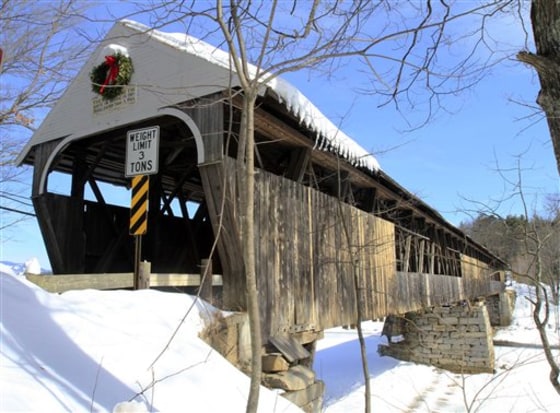 The Blair Covered Bridge is seen March 4 in Campton, N.H. President Barack Obama's budget proposal for 2012 would eliminate funding for the National Historic Covered Bridge Preservation Program.